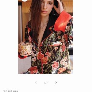 We are Hah PJ Set - Flock Together Noir